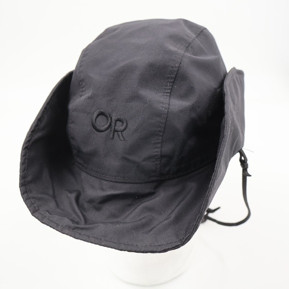 Other - Outdoor Research Seattle Sombrero Hat Mens Large Black GORE-TEX Rain Wide Brim